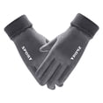 thumbnail image 3 of Outfmvch Gants Chauds Gants d'Hiver pour Hommes Femmes - Écran Tactile Temps Froid Thermique Gants Tricotés Chauds pour Course Conduite Randonnée Gants d'Hiver Chauds pour Femmes Gris Taille Unique, 3 of 3