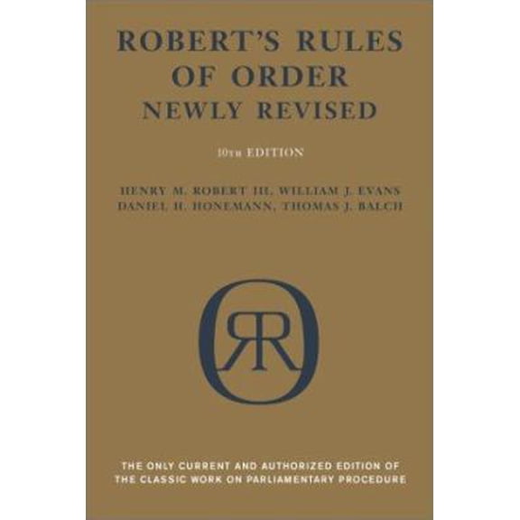 Robert's Rules of Order (Paperback) by Henry M Robert