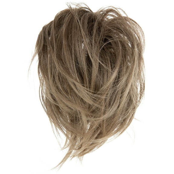 Zhuge Tousled Updo Messy Hair Bun,Clip in Hair Chignon with Side Comb Natural Adjustable Versatile Synthetic Hair Scrunchies for Women Girls，C