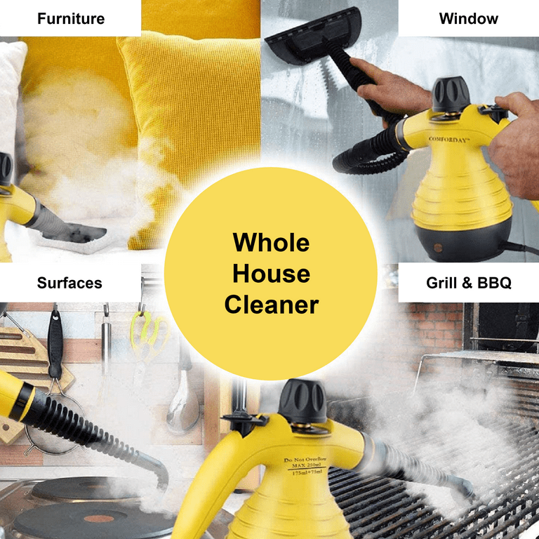 Comforday Handheld Steam Cleaner, 1050W, Home Multi-Surface