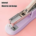 thumbnail image 4 of 12 Hole Heavy Duty Stapler Gun Multicolor Plastic Binding Machine for Office, Learning & Home Use with Compact Portable Design & Smooth Staple Performance(Purple),Ccwuwei, 4 of 9