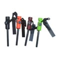 thumbnail image 1 of Fire Steel con Paracord y Silbato PARA Acampar Senderismo Caza Mochilero Paseos en Bote Rescate de Emergencia 4 Piezas YONGSHENG, 1 of 5