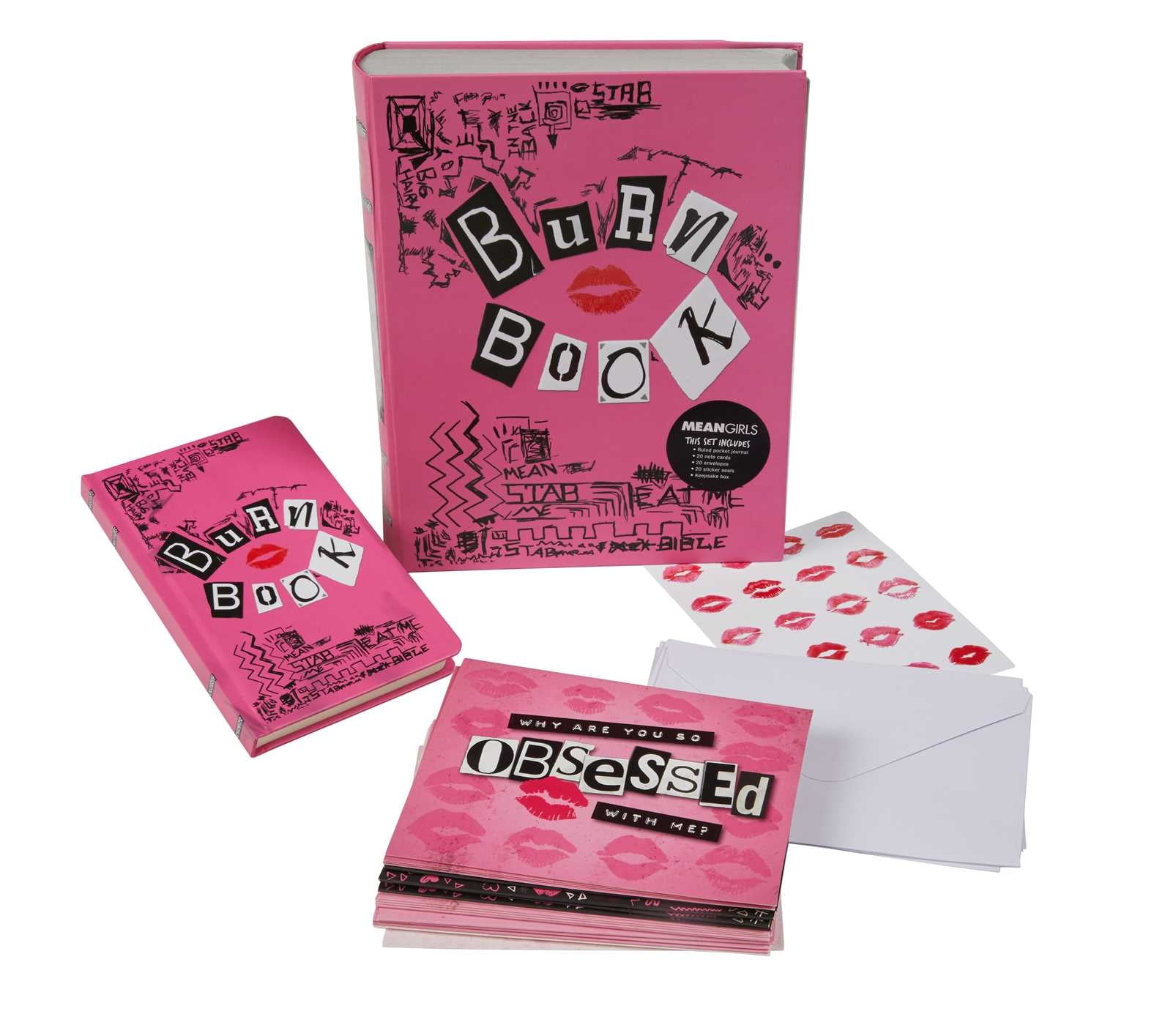 burn book mean girls burn book mean girls