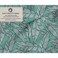 thumbnail image 2 of Soimoi Cotton Canvas Fabric by 5 Yard | Printed Leaves Design in Green | 56 Inch Wide | Medium Weight, Durable Material for Upholstery, Bags, Curtains & Crafts, 2 of 7