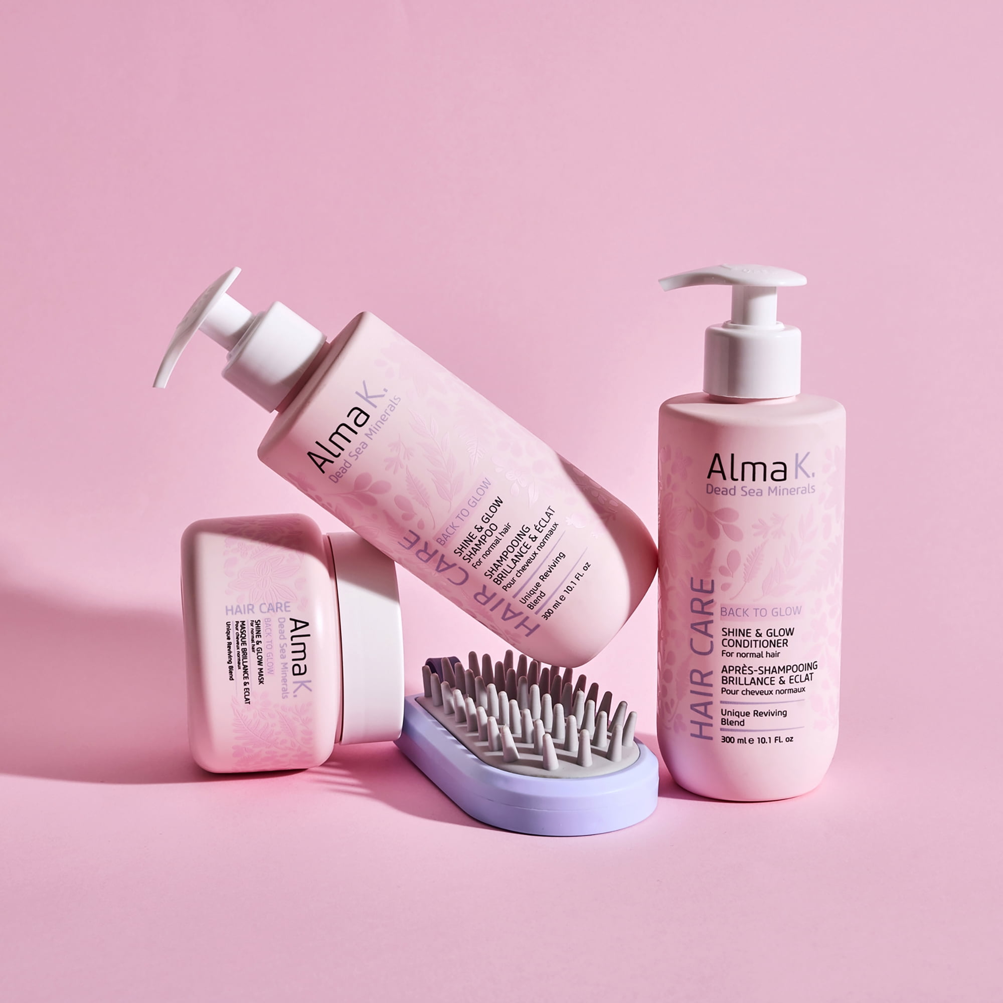 Alma K Shine and Glow Mask, Hair Mask for Damaged Hair, 6.7 oz