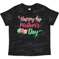 thumbnail image 3 of Inktastic Happy Mothers Day with Flowers Boys or Girls Toddler T-Shirt, 3 of 5