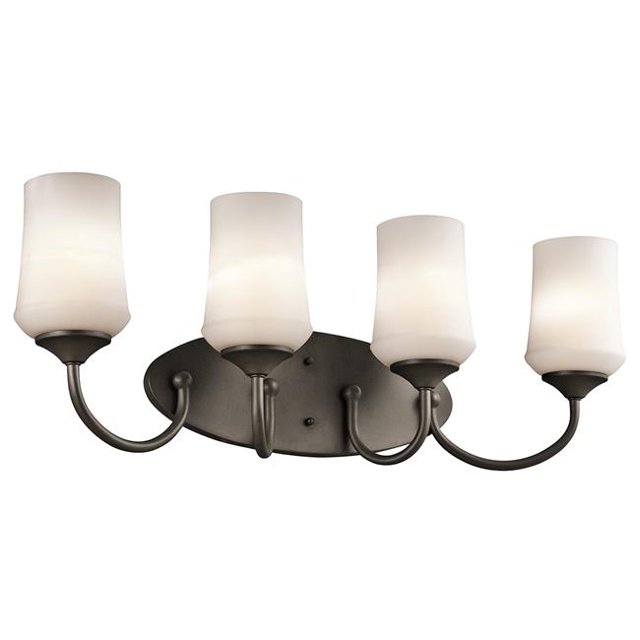 Kichler 45571OZL16 Aubrey 4 Light LED Bath Light, Olde Bronze