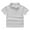 Light Gray, variant on FLMEI 1-9T Girls Boys Lapel T- Shirt Short Sleeve Tees Casual Button down Tops for Baby Kids Toddler Summer Tees Shirt