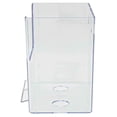 thumbnail image 6 of 12 Pack Brochure Holder Wall Mount or Countertop 5.5" Wide with Attached 3.5" x 2" Business Card Pocket Bi Fold Menus Literature Display Clear Acrylic Holder for Retailers, 6 of 7