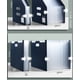 thumbnail image 3 of Zhuge Carpeta de archivos expandible de pie, organizador de archivos mini vertical A4, cesto para revistas, escritorio, 13 bolsillos, archivador con asa para papel de examen,azul, 3 of 3