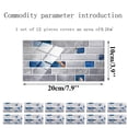 thumbnail image 1 of JJKBVCLO Decoration Adhesive Crystal Wall Tile Stickers 1PC Kitchen Sticker 2D Bathroom Self Sticker Wall Tile ArtsCrafts & Sewing, 1 of 7