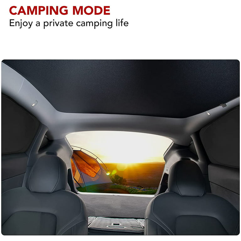 Sun protection element rear window Tesla Model Y – E-Mobility Shop