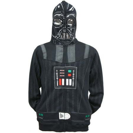 Star Wars - Darth Vader Costume Zip Hoodie - X-Large