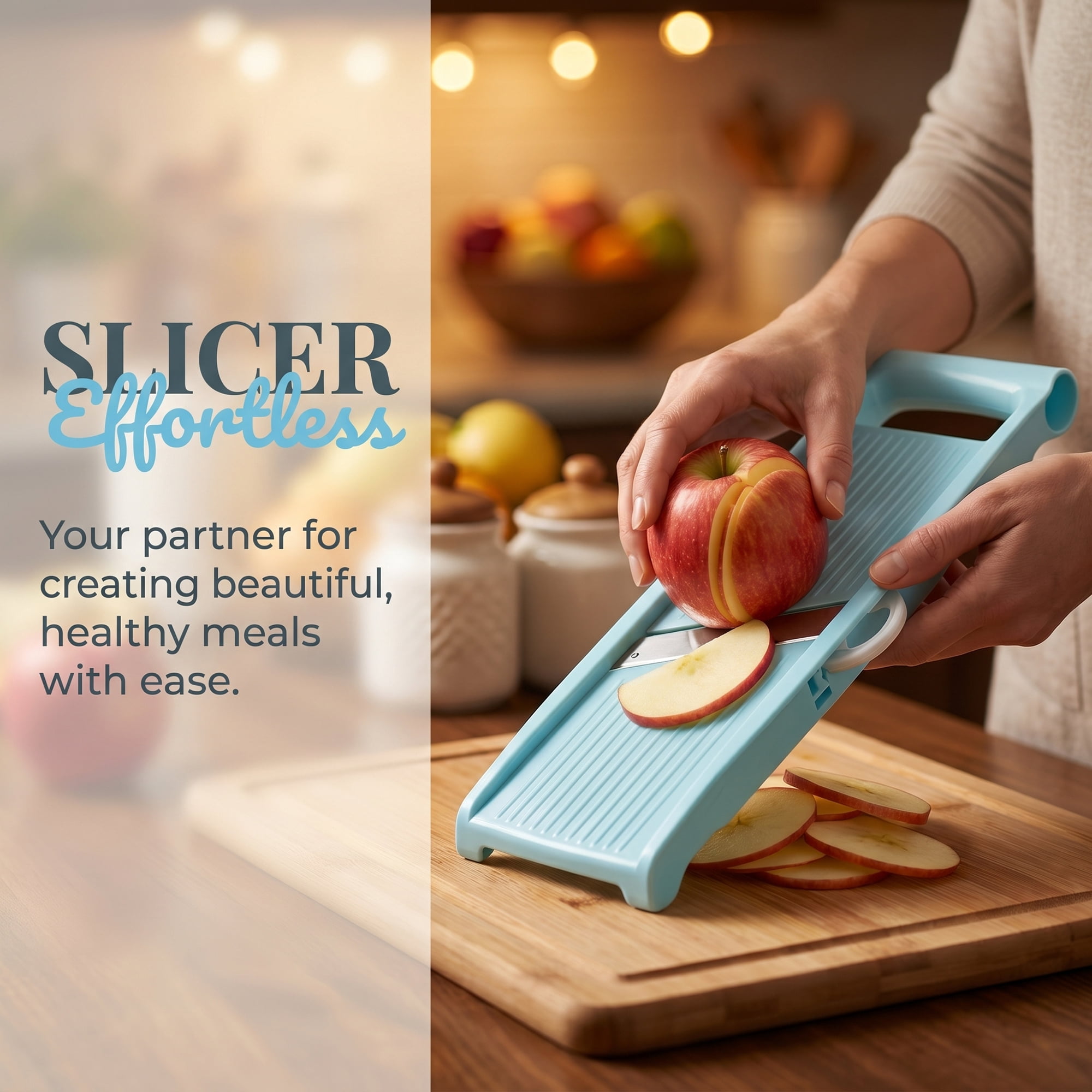 Unique Bargains Professional Mandoline Slicer for Home Chefs 5 in 1(A) 10.9"x3.9"