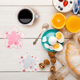 thumbnail image 5 of Sakura Pot Mat Posavasos para tazas, tapete de mesa antideslizante duradero, PVC, cocina, flor de cerezo, posavasos, mantel individual, almohadilla para cuenco, 5 of 5