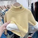 thumbnail image 3 of Autum Winter Baby Boy Girl Clothes High Collar Kid Toddler Girl Boy Thicken Pullover Baby Outerwear Children Baby Loose Sweater, 3 of 6