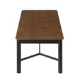 thumbnail image 6 of Ashlan 110" Rectangle Dining Table in Walnut, 6 of 10