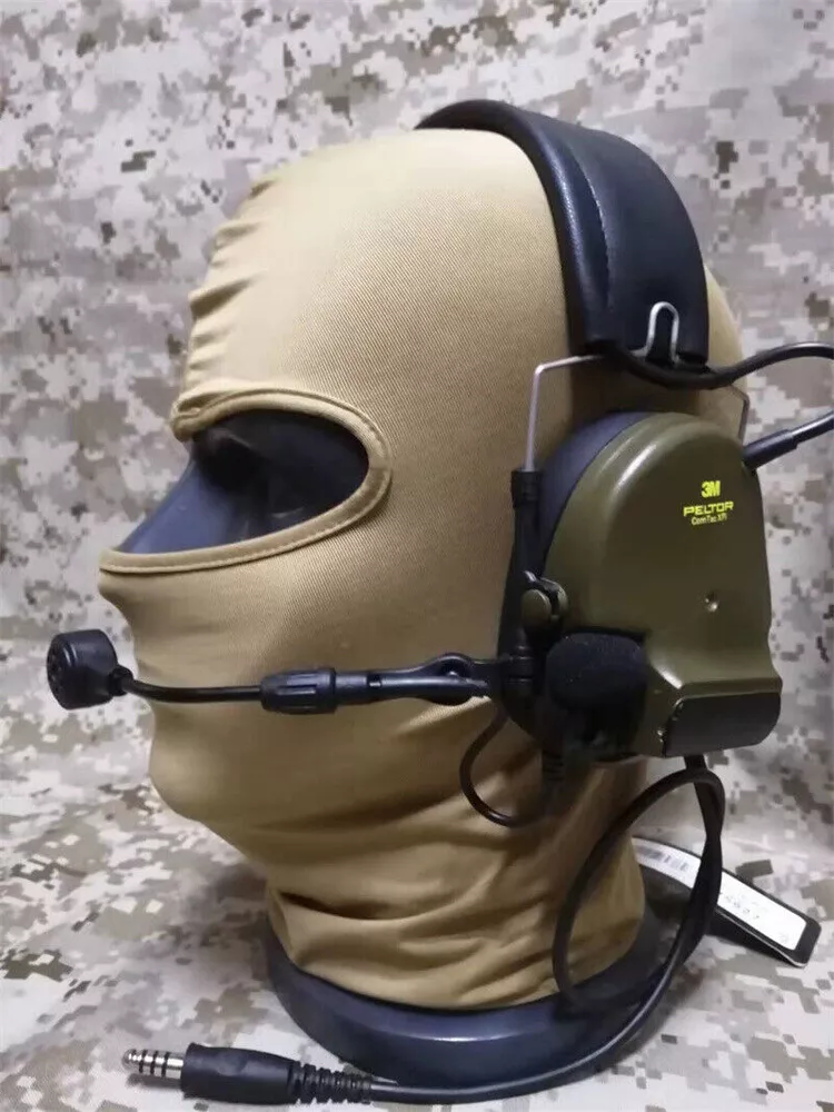TCA PELTOR Comtac XPI VI C5 C6 Tactical Headset Noise Reduction