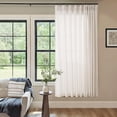 thumbnail image 2 of ASWZXCFGV Sage Green Linen Sheer Curtains 96 Inches Long Memory Shape Trained Pleated Curtain for Living Room with Hooks Rings Back Tab Pinch Pleat Drapes 96 Inch Length for Boho Bedroom, 2 of 9