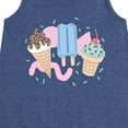 thumbnail image 3 of Instant Message - Ice Creams  - Toddler & Youth Girls A-line Dress, 3 of 6