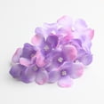 thumbnail image 3 of 10 cabezas de flores artificiales de hortensia de seda de 10 cm para decoración de bodas DIY Rosa púrpura, 3 of 9