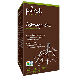 plnt Ashwagandha (180 Vegetarian Capsules)