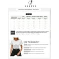 thumbnail image 6 of SHEWIN Womens Summer Tops Short Sleeve Textured Tops Casual Crewneck Solid Slim Fitted Basic T Shirts Tee Blouses, 6 of 8