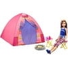 Barbie Camping Fun Skipper Doll and Tent Playset