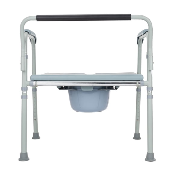 Silla Cómodo Bariátrico De Acero Aumento Para Baño Plegable