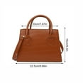 thumbnail image 3 of Bolso de hombro casual para mujer Bolsa cruzada para el trabajo - tira ajustable, cuero PU, que se adapta al teléfono y a la cartera, bolso versátil para uso diario, 3 of 7