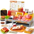 thumbnail image 1 of Set para hacer sándwiches Toy Lalalark Play Restaurant para niños, 1 of 9
