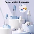 thumbnail image 2 of PrimeGo Parrot Water Feeder 125ml Bottle Automatic Water Dispenser Birdcage Water Dispenser Bird Feeder with Anti-Splash Base for Horizontal And Vertical Cage Wires, 2 of 6