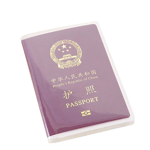 10PCS Waterproof Multi Card Slots Passport Protective protector case Passport protective Cover Plastic PVC ID Card Protector Case