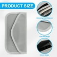 thumbnail image 3 of Uxcell 1 Pcs Faraday Bags, 10.4 x 4.8 Inch Phone Car Keys Fob Protector, 3 of 7
