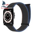 thumbnail image 1 of Correa de nailon con velcro compatible con Apple Watch Iwo 40-44 mm Ultra 49 mm Series Deng Xun unisex, 1 of 2