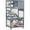 Grey, variant on PawHut Catio 66"H Outdoor Cat House on Wheels with Hammock Platforms