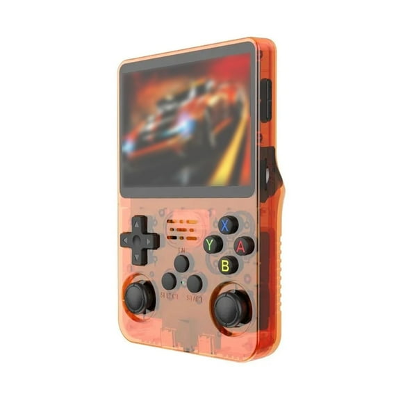 LNGOOR Hand-held Gaming Device Game Console with 3.5-Inch IPS Screen 20000 Classic Games Rechargeable 64GB/128GB Gaming Device