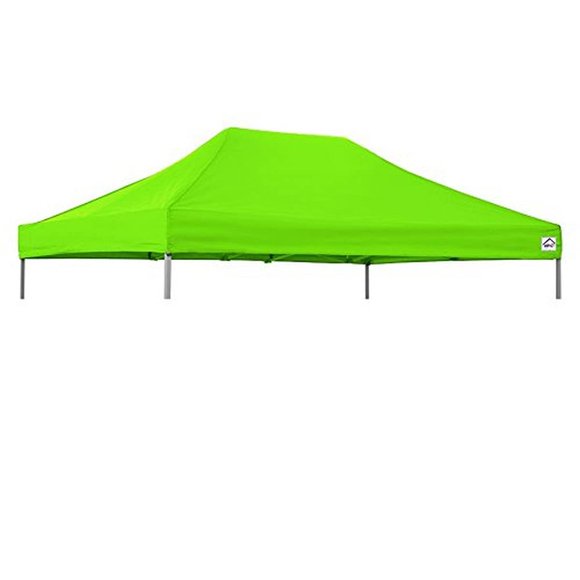 Impact Canopy 10x15 Pop Up Canopy Tent Replacement Top Cover Only, Lime Green