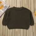 thumbnail image 4 of Chandail Tricoté pour Nouveau-Né et Tout-Petit Bébé, Garçon Fille, Automne Hiver, Chaud, Col Ras du Cou, Chandail, Hauts, Tenues, Vêtements, 4 of 7