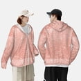 thumbnail image 6 of Haiem Rose Gold Glitter UPF 50+ Fishing Shirts for Men Long Sleeve UV Sun Protection Hoodie Non-Mask Outdoor Hiking Shirts, 6 of 9