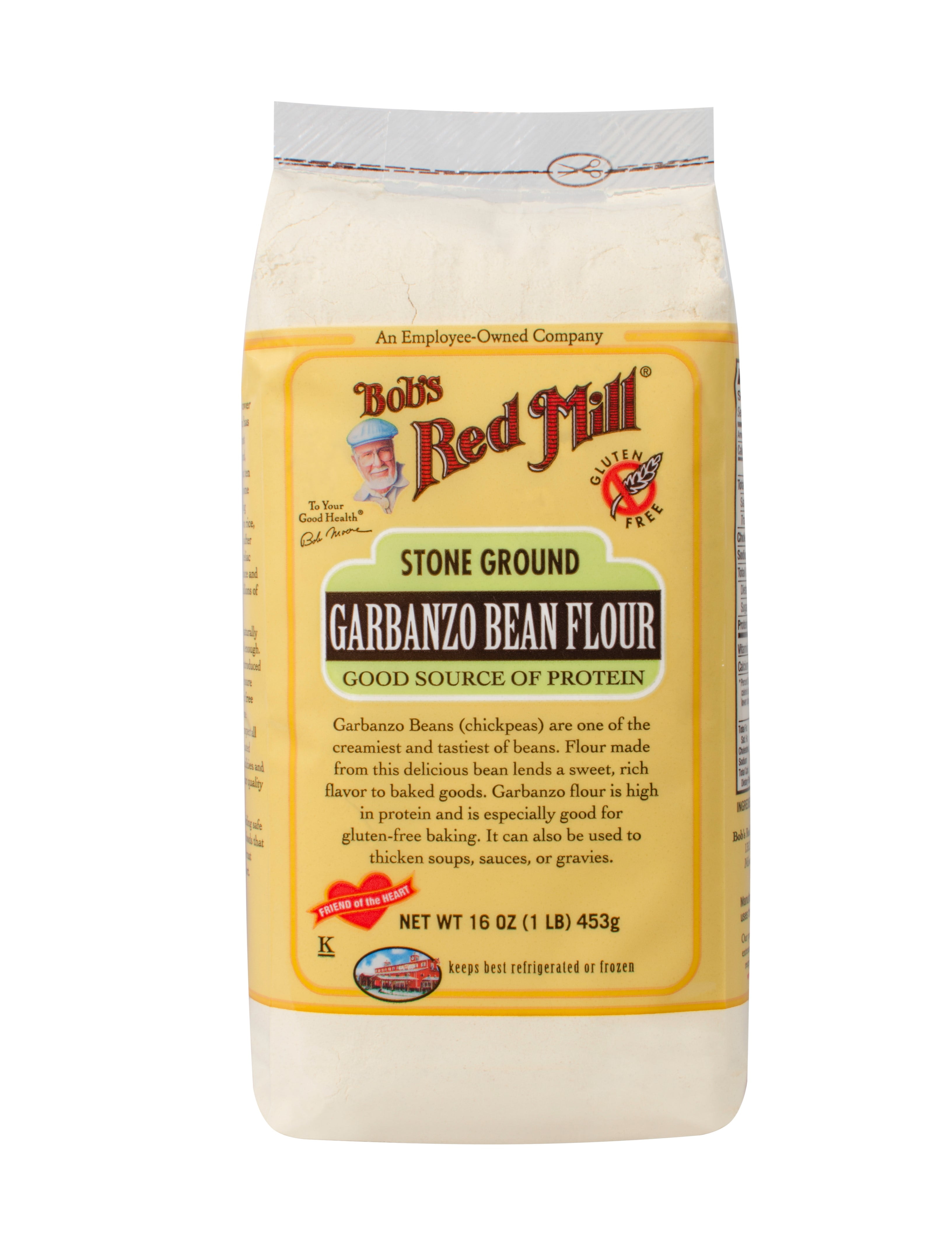 Bob's Red Mill Garbanzo Bean Flour, Stone Ground, 16 Oz by Bob'S Red Mill