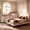 3PCS-White-1, variant on Bedroom Furniture Sets, Asofer White Room Set Includes Queen Bed Frame, 5-Drawer Dresser & 6-Drawer Dresser