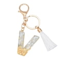thumbnail image 1 of Kcodviy Keychain Color Letter Keychain Women's Wallet Translucent Resin Pendant Keychains Women's Holder Keychain Letter Translucent Pendant Wallet Wrist Strap Color Resin Keychain Keychains P, 1 of 9
