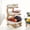Third Floor Green, variant on Multi-layer detachable fruit rack - Creative storage solution for living room and kitchen. Snack and dessert display rack. Easy assembly for saving space. Halloween and birthday gift. Luxurious style