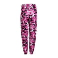 thumbnail image 2 of Tiqkatyck Cargo Pants Women Ladies Casual Leggings Camouflage Workwear Denim Casual Pants Baggy Pants Cargo Pants Hot Pink, 2 of 6