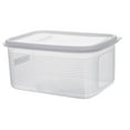 thumbnail image 1 of Boîte d'Apprêt pour Pizza, Organisateur de Fermentation pour Réfrigérateur avec Couvercle, Plateau à Pizza, Contenant de Conservation pour Maison et Restaurant, 5,2 L, Petit, 1 of 8