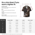 thumbnail image 5 of Disketp Leopard On Tree Branch Men's Hawaiian, Shirts Button Down Holiday Beach Shirts-{sizeName}-Large, 5 of 5