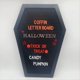 thumbnail image 2 of Tablero de Letras de Ataúd con Emojis de Fantasmas y Estaciones en de Madera, Decoración de Halloween, Decoración Gótica, Regalo Espeluznante, Negro, 2 of 5