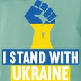 thumbnail image 3 of CafePress - I Stand With Ukraine T Shirt - Womens Comfort Colors® Shirt, 3 of 4