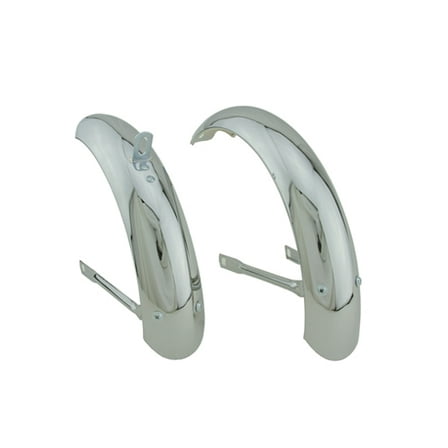 bike 12" Stander Adjustable Fender Set Chrome.